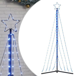 vidaXL Christmas Tree Light 339 LEDs Cold White 187 cm Christmas light - blue