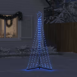 vidaXL Christmas Tree Light 339 LEDs Cold White 187 cm Christmas light - blue