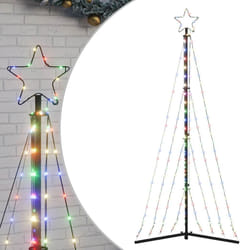 vidaXL Christmas Tree Light 339 LEDs Cold White 187 cm Christmas light - multicolour