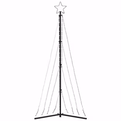 vidaXL Christmas Tree Light 339 LEDs Cold White 187 cm Christmas light - multicolour