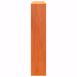 vidaXL Headboard with Storage Bed Headboard Wax Brown 160 cm Solid Wood Pine - Additional view 4