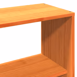 vidaXL Headboard with Storage Bed Headboard Wax Brown 160 cm Solid Wood Pine - Additional view 7