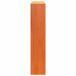 vidaXL Headboard with Storage Bed Headboard Wax Brown 150 cm Solid Wood Pine - Additional view 4