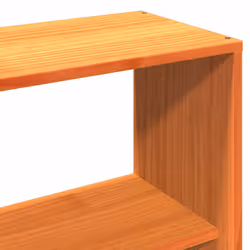 vidaXL Headboard with Storage Bed Headboard Wax Brown 140 cm Solid Wood Pine - Additional view 7