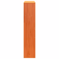 vidaXL Headboard with Storage Bed Headboard Wax Brown 100 cm Solid Wood Pine - Additional view 4