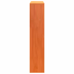 vidaXL Headboard with Storage Bed Headboard Wax Brown 75 cm Solid Wood Pine - Additional view 4