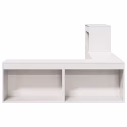 VidaXL 855757 nightstand/bedside table White - Additional view 5