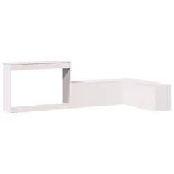 VidaXL 855757 nightstand/bedside table White - Additional view 6