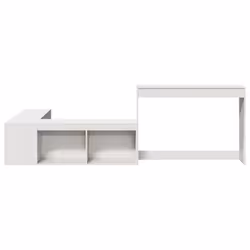 VidaXL 855760 nightstand/bedside table White - Additional view 4