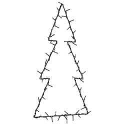 vidaXL Christmas Light Decorations Stake Light with Spikes Tree Decor 50 LEDs - 34 x 60 cm