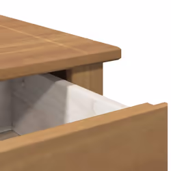 vidaXL Bedside Cabinet Nightstand Bed Side Table Bed Cabinet Solid Wood Pine - Additional view 8
