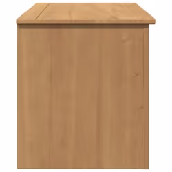 vidaXL Storage Chest with Lid Home Organiser Toy Storage Box Solid Wood Pine - Additional view 5