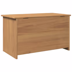 vidaXL Storage Chest with Lid Home Organiser Toy Storage Box Solid Wood Pine - Additional view 6