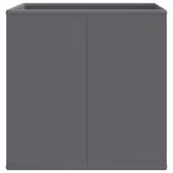 vidaXL Foldable Storage Boxes Storage Cube Storage Organiser Non-woven Fabric - grey, 10 pcs - Additional view 9