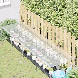 vidaXL Plant CoverÃÂ with Eyelets 1x4 m Polyethylene cover for garden bed - 1 x 4 m