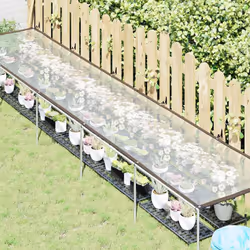 vidaXL Plant CoverÃÂ with Eyelets 1x8 m Polyethylene cover for garden bed - 1 x 5 m