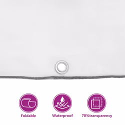 vidaXL Plant CoverÂ with Eyelets 2x3 m Polyethylene cover for garden bed - Additional view 5