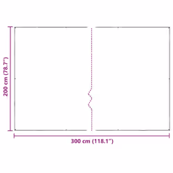 vidaXL Plant Cover with Eyelets 2x3 m PVC cover for garden bed crop cover - Additional view 3