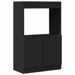 VidaXL 855098, Black, Wood, Wood, 70 kg, 25 kg, 630 mm
