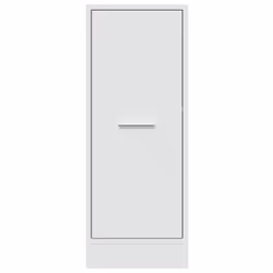 vidaXL Apothecary Cabinet Storage Cabinet Apothecary Cupboard Engineered Wood - white, 30 x 41 x 77.5 cm - Additional view 4