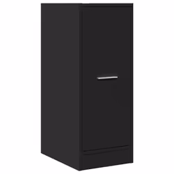 vidaXL Apothecary Cabinet Storage Cabinet Apothecary Cupboard Engineered Wood - black, 30 x 41 x 77.5 cm