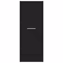 vidaXL Apothecary Cabinet Storage Cabinet Apothecary Cupboard Engineered Wood - black, 30 x 41 x 77.5 cm - Additional view 4