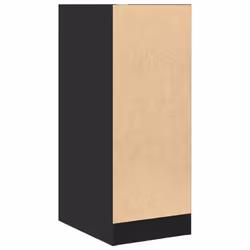 vidaXL Apothecary Cabinet Storage Cabinet Apothecary Cupboard Engineered Wood - black, 30 x 41 x 77.5 cm - Additional view 6