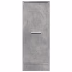 vidaXL Apothecary Cabinet Storage Cabinet Apothecary Cupboard Engineered Wood - concrete grey, 30 x 41 x 77.5 cm - Additional view 4