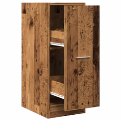 vidaXL Apothecary Cabinet Storage Cabinet Apothecary Cupboard Engineered Wood - old wood, 30 x 41 x 77.5 cm