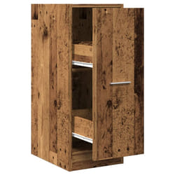 vidaXL Apothecary Cabinet Storage Cabinet Apothecary Cupboard Engineered Wood - old wood, 30 x 41 x 77.5 cm