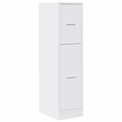 vidaXL Apothecary Cabinet Storage Cabinet Apothecary Cupboard Engineered Wood - white, 30 x 41 x 118 cm - Additional view 2