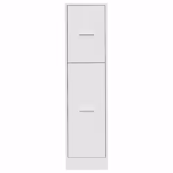 vidaXL Apothecary Cabinet Storage Cabinet Apothecary Cupboard Engineered Wood - white, 30 x 41 x 118 cm - Additional view 4