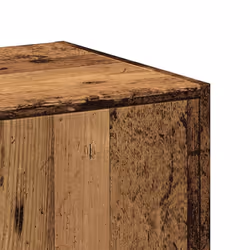 vidaXL Apothecary Cabinet Storage Cabinet Apothecary Cupboard Engineered Wood - old wood, 30 x 41 x 118 cm - Additional view 7