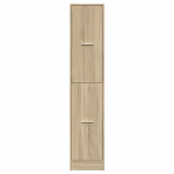 vidaXL Apothecary Cabinet Storage Cabinet Apothecary Cupboard Engineered Wood - sonoma oak, 30 x 41 x 144.5 cm - Additional view 4