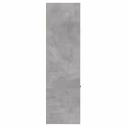 vidaXL Apothecary Cabinet Storage Cabinet Apothecary Cupboard Engineered Wood - concrete grey, 30 x 41 x 144.5 cm - Additional view 5