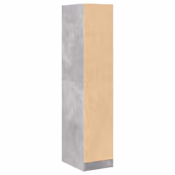 vidaXL Apothecary Cabinet Storage Cabinet Apothecary Cupboard Engineered Wood - concrete grey, 30 x 41 x 144.5 cm - Additional view 6