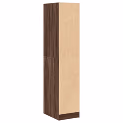 vidaXL Apothecary Cabinet Storage Cabinet Apothecary Cupboard Engineered Wood - brown oak, 30 x 41 x 144.5 cm - Additional view 6