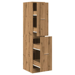 vidaXL Apothecary Cabinet Storage Cabinet Apothecary Cupboard Engineered Wood - 30 x 41 x 144.5 cm