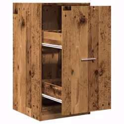 vidaXL Apothecary Cabinet Storage Cabinet Apothecary Cupboard Engineered Wood - old wood, 40 x 41 x 77.5 cm