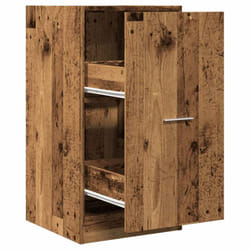 vidaXL Apothecary Cabinet Storage Cabinet Apothecary Cupboard Engineered Wood - old wood, 40 x 41 x 77.5 cm