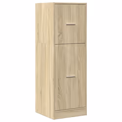 vidaXL Apothecary Cabinet Storage Cabinet Apothecary Cupboard Engineered Wood - sonoma oak, 40 x 41 x 118 cm - Additional view 2
