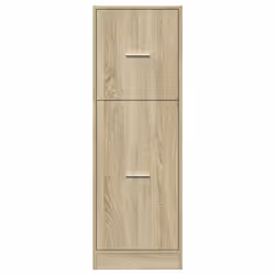 vidaXL Apothecary Cabinet Storage Cabinet Apothecary Cupboard Engineered Wood - sonoma oak, 40 x 41 x 118 cm - Additional view 4