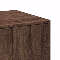 vidaXL Apothecary Cabinet Storage Cabinet Apothecary Cupboard Engineered Wood - brown oak, 40 x 41 x 118 cm - Additional view 7