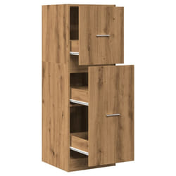 vidaXL Apothecary Cabinet Storage Cabinet Apothecary Cupboard Engineered Wood - 40 x 41 x 118 cm