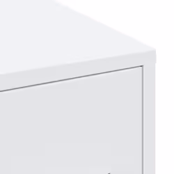 vidaXL Narrow Bathroom Cupboard with Wheels Cabinet Engineered Wood - white - Additional view 8