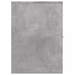 vidaXL Narrow Bathroom Cupboard with Wheels Cabinet Engineered Wood - concrete grey - Additional view 4