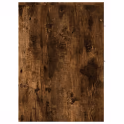 vidaXL Narrow Bathroom Cupboard with Wheels Cabinet Engineered Wood - smoked oak - Additional view 4