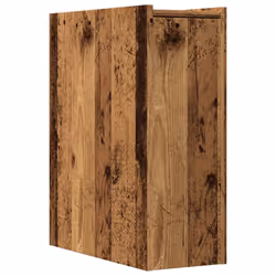 vidaXL Narrow Bathroom Cupboard with Wheels Cabinet Engineered Wood - old wood - Additional view 5