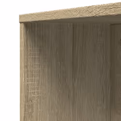 vidaXL Narrow Bathroom Cupboard with Wheels Storage Cabinet Engineered Wood - sonoma oak - Additional view 8