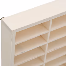 vidaXL Wall Display Cabinet with 80 Compartments Display Case Display Shelf - 60 x 4.5 x 40.5 cm - Additional view 6